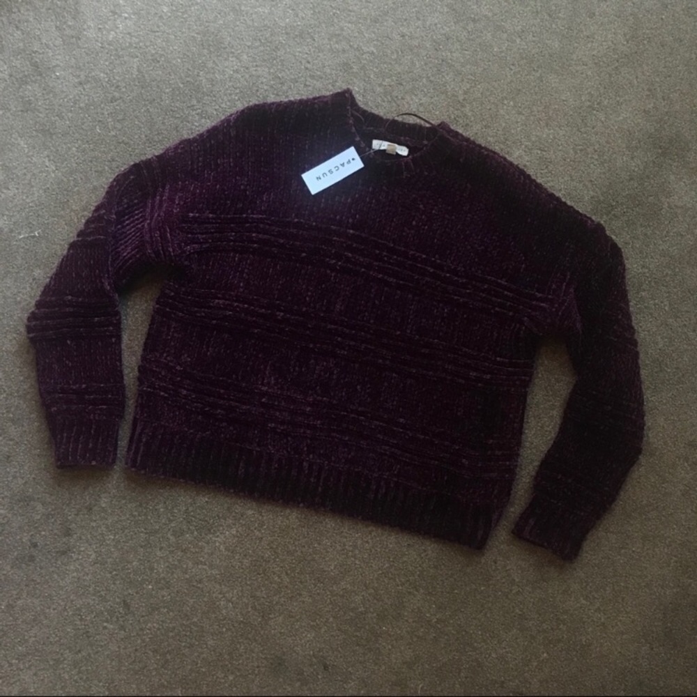 Plum sweater